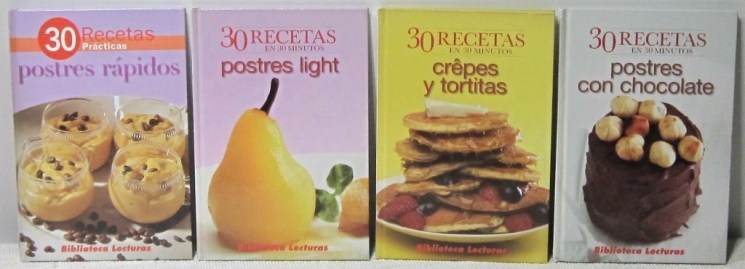 LIBROS COCINA 30 RECETAS EN 30 MIN Y 30 RECETAS PRACTICAS (2)